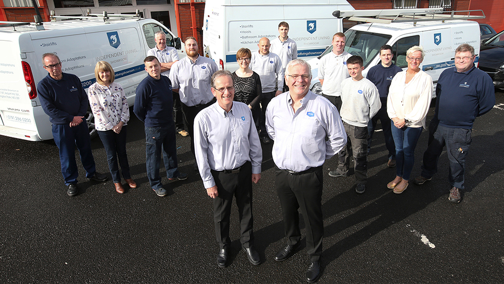 The Shape team based at Airport industrial estate, Newcastle upon tyne
